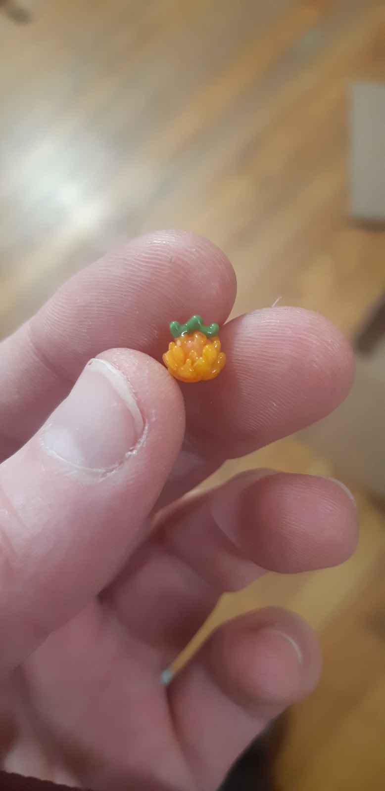 Mini Handcrafted Art Bead Sculpture Anime Fruit - Image 10