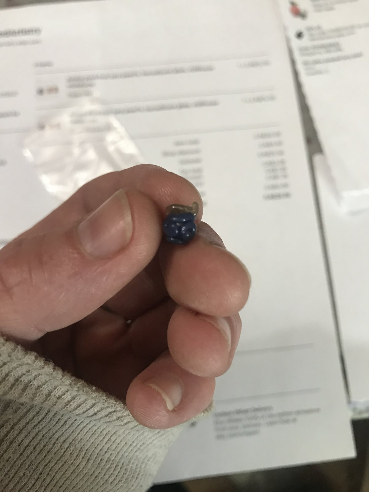 Mini Handcrafted Art Bead Sculpture Anime Fruit - Image 8