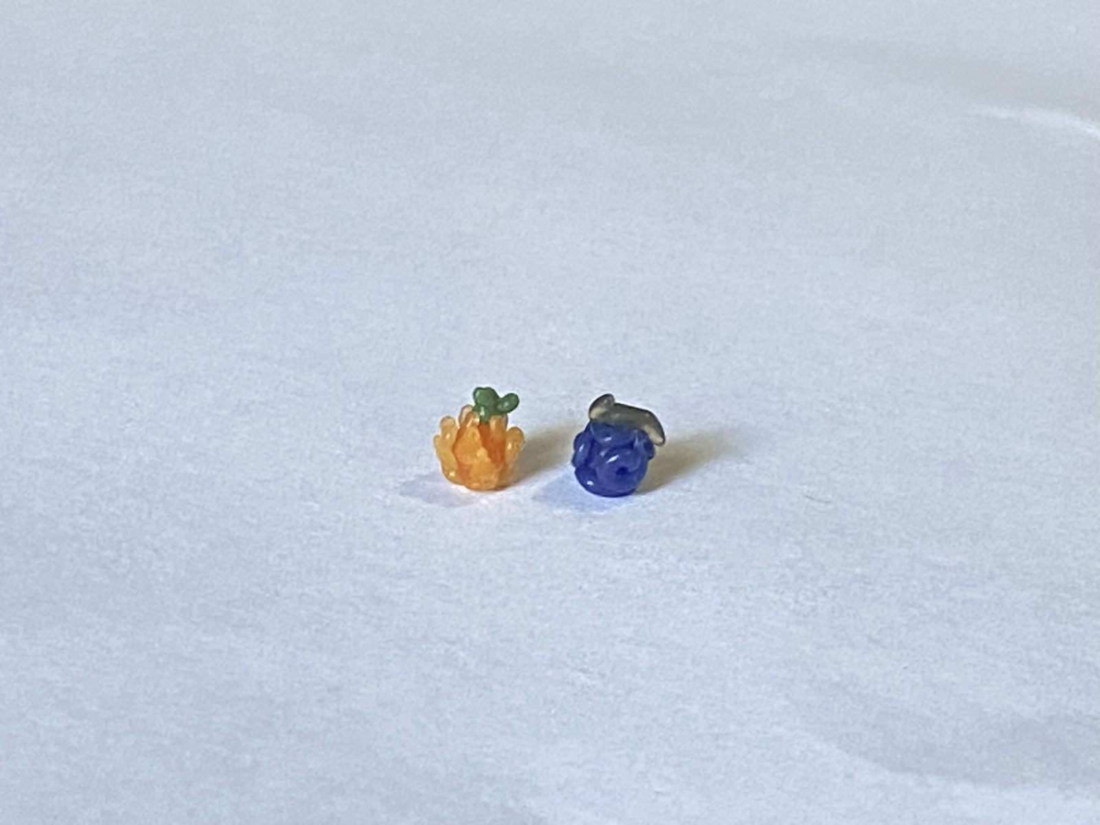 Mini Handcrafted Art Bead Sculpture Anime Fruit - Image 3
